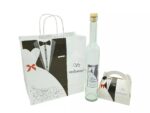Marturii nunta Set 2-M3902: Pungi, Sticle 500ml, Cutii 200g