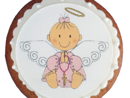 TURTA DULCE INGERAS ROZ BOTEZ