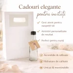 Marturii nunta Set 4-M63696: Pungi, Sticle 100ml