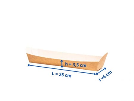 SET Tavita carton natur standard  25 X 6 x 3