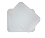 SET Tavite carton albe 16 x 23cm 10buc/set