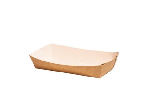 SET Tavita din carton natur LAMINAT 195 x 105 x 48 mm 125buc/set