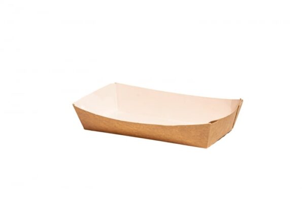SET Tavita din carton natur LAMINAT 195 x 105 x 48 mm 125buc/set