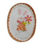Biscuite Turta dulce iepuras cu floricica