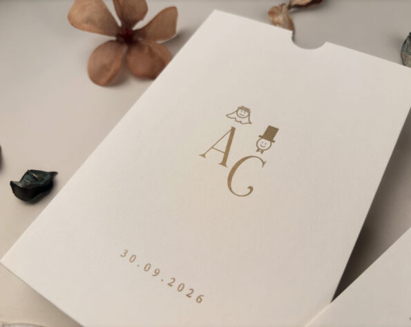 Invitatie nunta minimalista 13327-elite