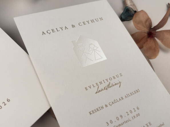 Invitatie nunta minimalista 13327-elite