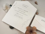 Invitatie nunta cu design floral 13334-elite