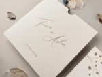 Invitatii de nunta patrata Elite 13333cu plic inclus