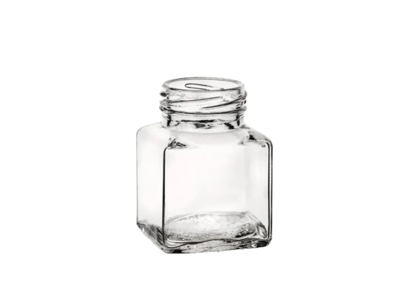 Borcan patrat 110ml