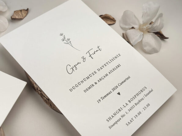 Invitatie nunta 13319-elite minimalista