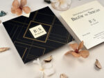 Invitatii de nunta elegante cu design deosebit | Model 85851