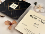 Invitatii de nunta elegante cu design deosebit | Model 85851