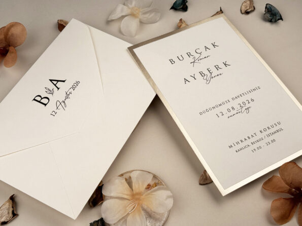 Invitatie de nunta speciala si eleganta