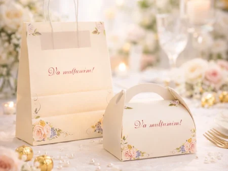 Set nunta Punga Cutie N20 - Ambalaj deosebit pentru momentele speciale