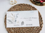 Invitatie de nunta 2510 frunze de maslini