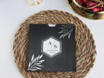Invitatie nunta 2498 negru