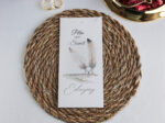 Invitatie nunta 2516 cu pene