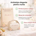 Set nunta Punga Cutie N20 – Ambalaj deosebit pentru momentele speciale