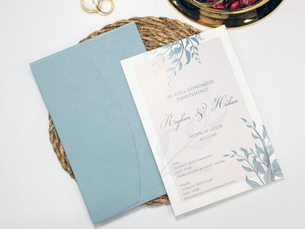 Invitatii de nunta moderne si elegante 2524