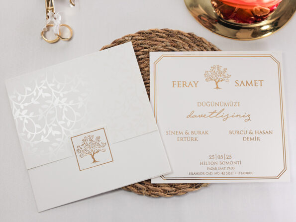 Invitatie nunta copacul vietii 2452