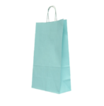 Sacosa natur cu maner rasucit, bleo, 18x8,5x30 cm