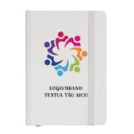 Notebook alb A6, personalizabil, cadou deosebit