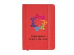 Agenda A5 rosu, personalizata, nedatata
