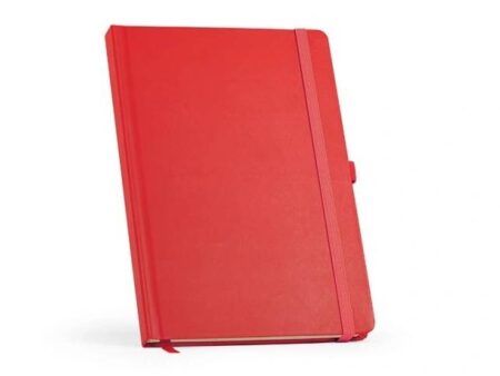 Notebook A6 personalizat, rosu, agenda, cadou, amintire unica