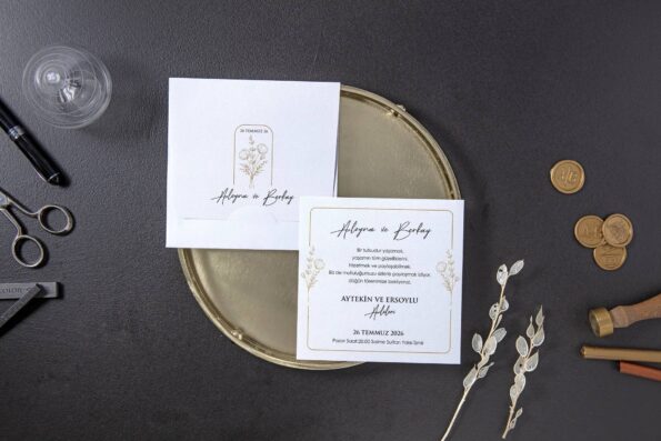 Invitatie nunta 2in1 7094