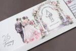 Invitatie nunta mire si mireasa 7169