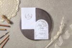 Invitatie nunta alba 7095