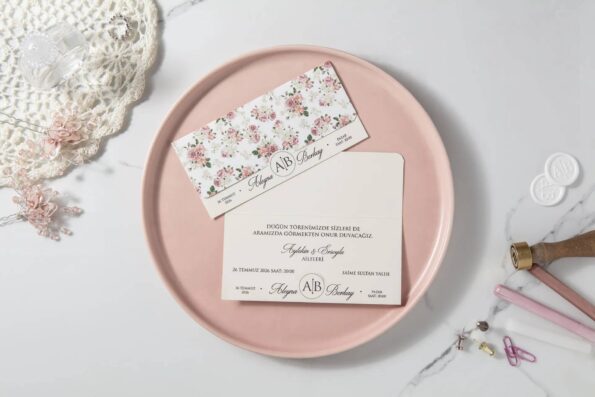 Invitatie nunta clasica 7047