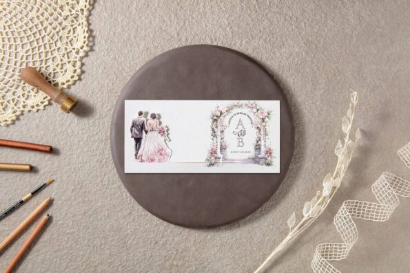 Invitatie nunta mire si mireasa 7169