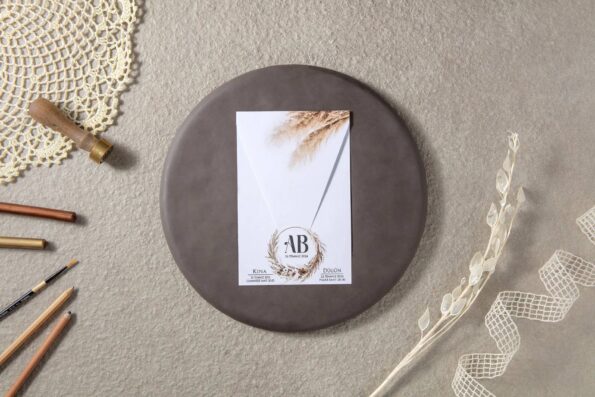 Invitatie nunta eleganta 7127