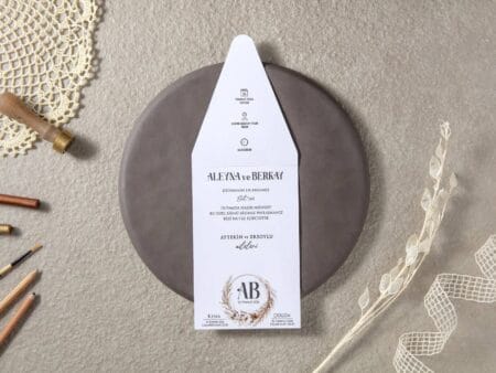 Invitatie nunta eleganta 7127