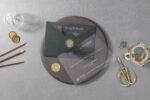 Invitatie nunta verde plexiglas 7157