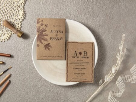 Invitatie nunta eco 7118