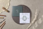 Invitatie nunta verde 7114