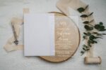 Invitatie nunta plexiglas 9364ek