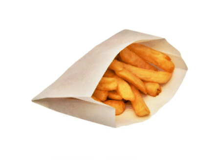 Punga cartofi 12x8x20cm 1000buc hartie alba