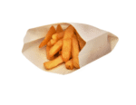 Punga cartofi 11x4x11cm hartie alba 1500buc