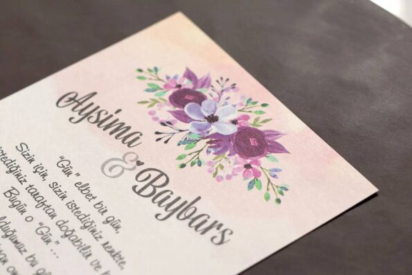 Invitatii nunta elegante 10585