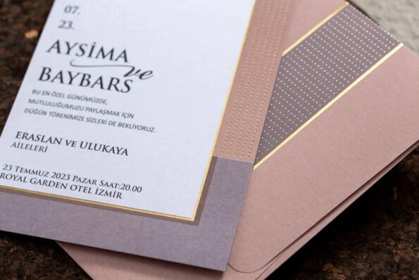 Invitatii nunta elegante 10596