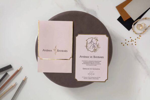 Invitatii nunta elegante 10599