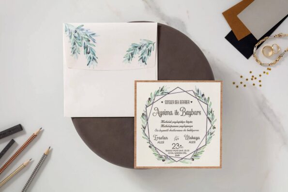 Invitatii nunta elegante 10541