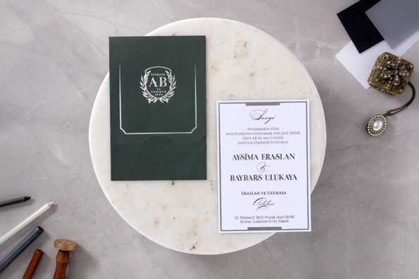 Invitatii nunta elegante 10603
