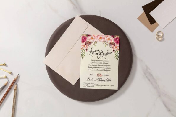 Invitatii nunta elegante 10578
