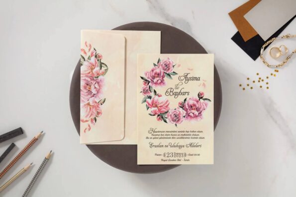 Invitatii nunta elegante 10510