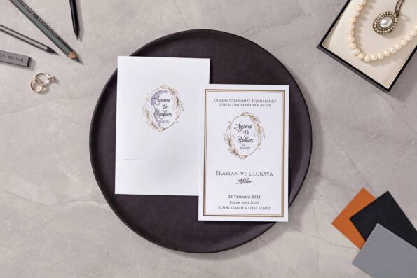 Invitatii nunta elegante 10609