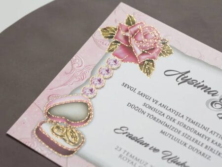 Invitatii nunta elegante 10343